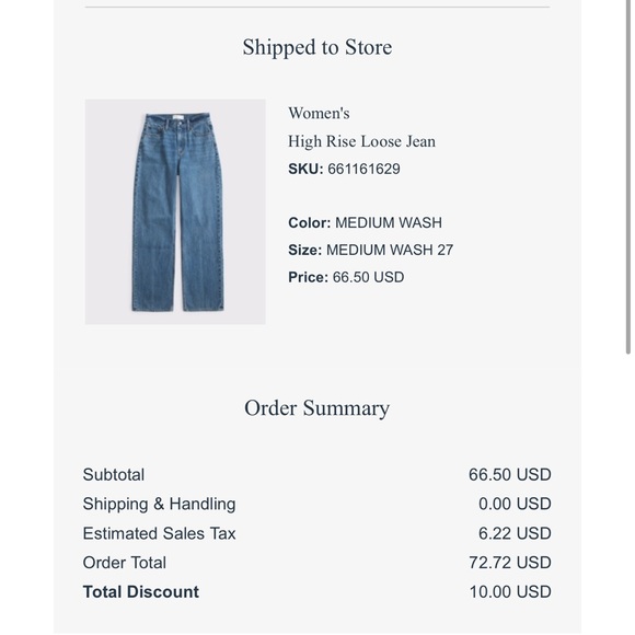 Women's High Rise Loose Jeans - Medium Wash - Picture 3 of 9